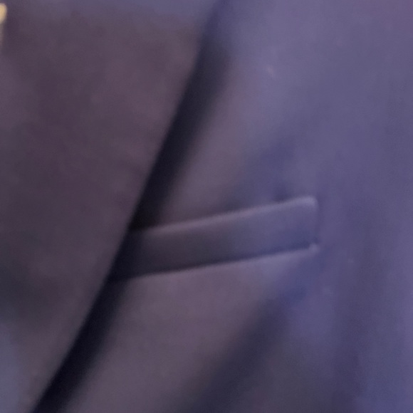 Banana Republic Bell-Sleeve Coat JACKET Size XL blue‎ NWOT - Picture 8 of 10